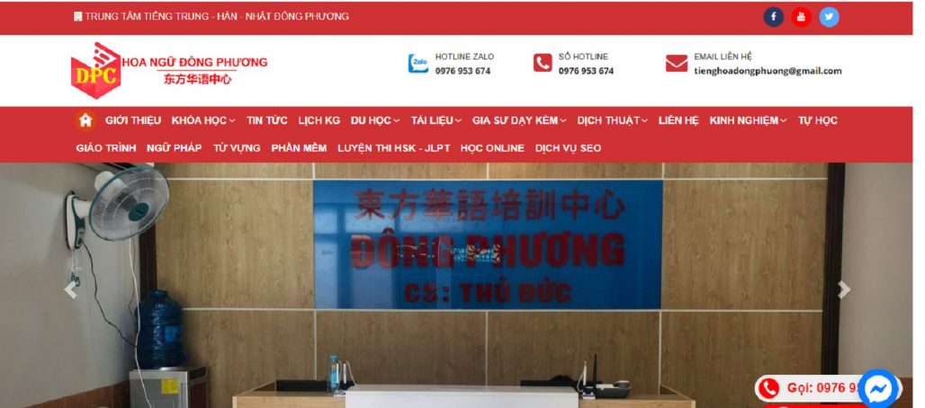 Trung tâm tiếng Trung - Hoa Ngữ Đông Phương