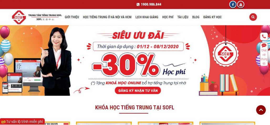 Trung tâm tiếng Trung SOFL