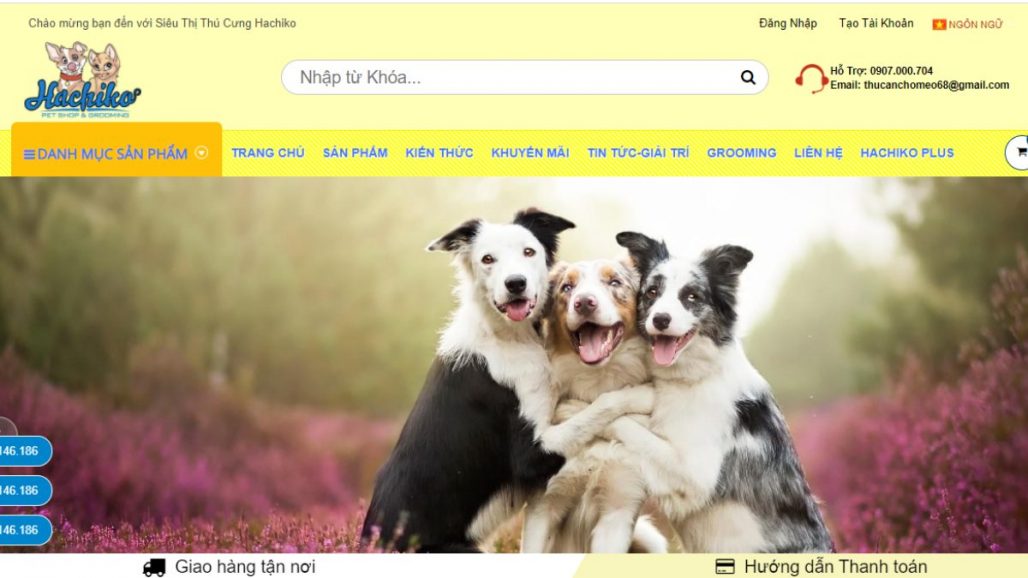 Top 10 shop bán đồ thú cưng online uy tín tại Việt Nam