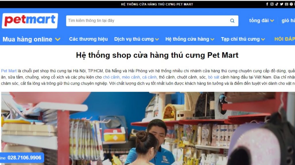 Top 10 shop bán đồ thú cưng online uy tín tại Việt Nam