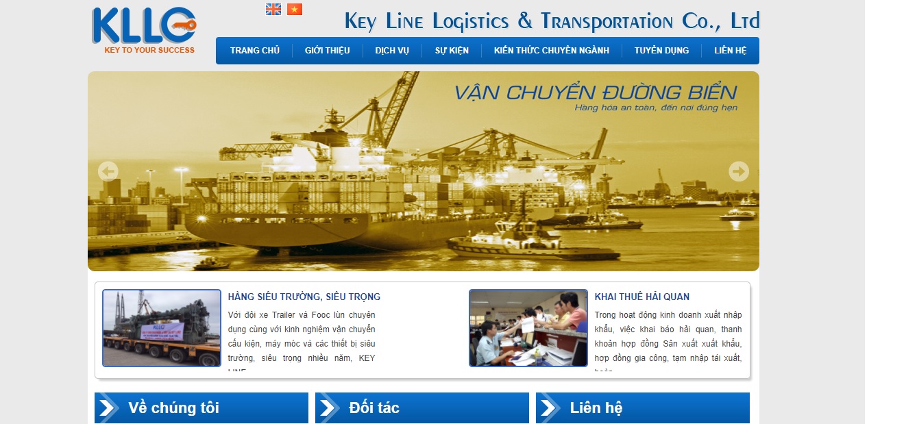 Công Ty vận tải và logistics - Key Line
