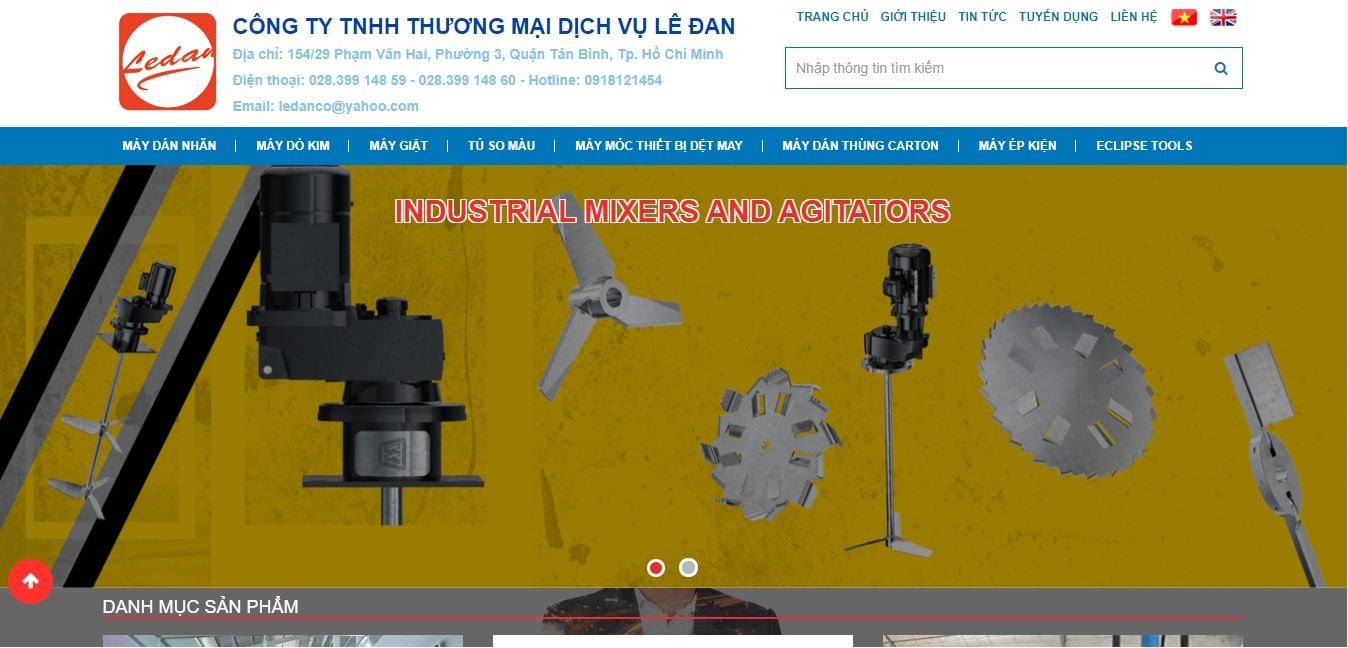 Công ty cung cấp máy móc ngành may Lê Đan