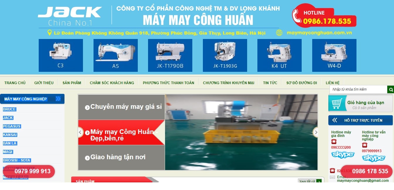 Công ty cung cấp máy móc ngành may Long Khánh