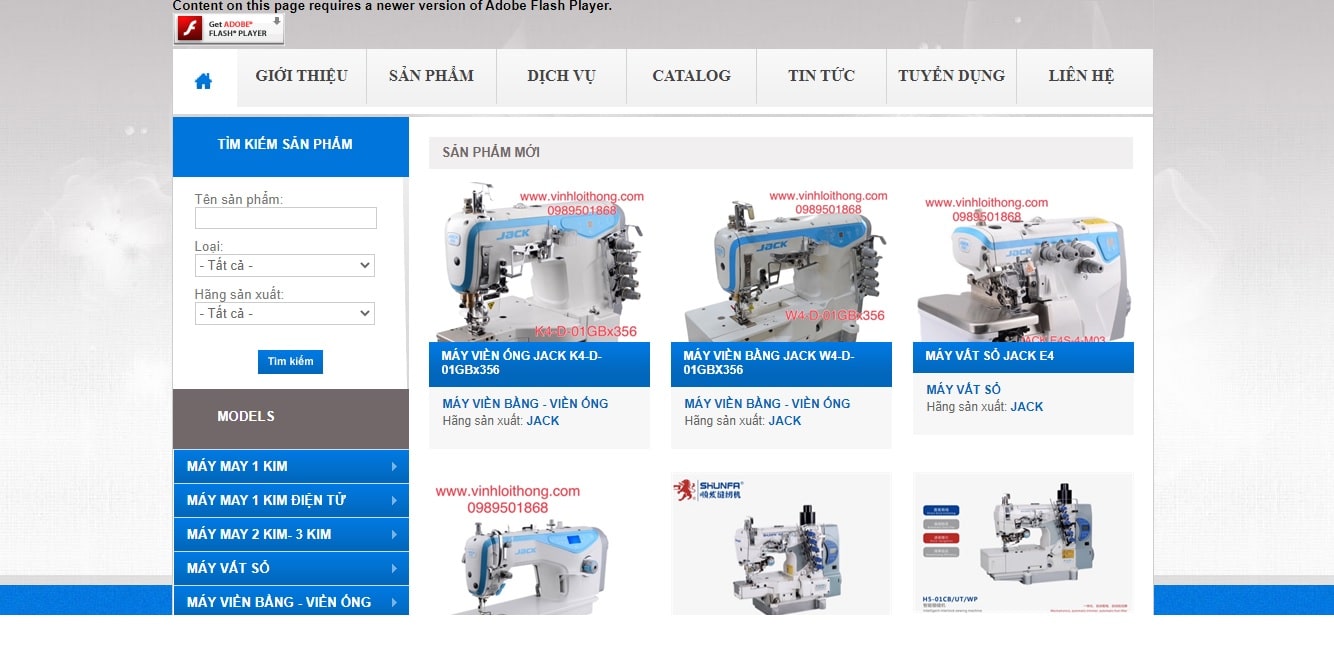 Công ty cung cấp máy móc ngành may Vĩnh Lợi Thông