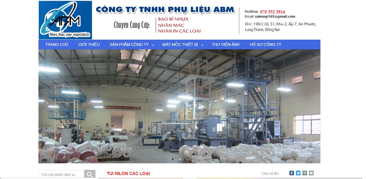 Công ty cung cấp vải và phụ liệu may mặc ABM