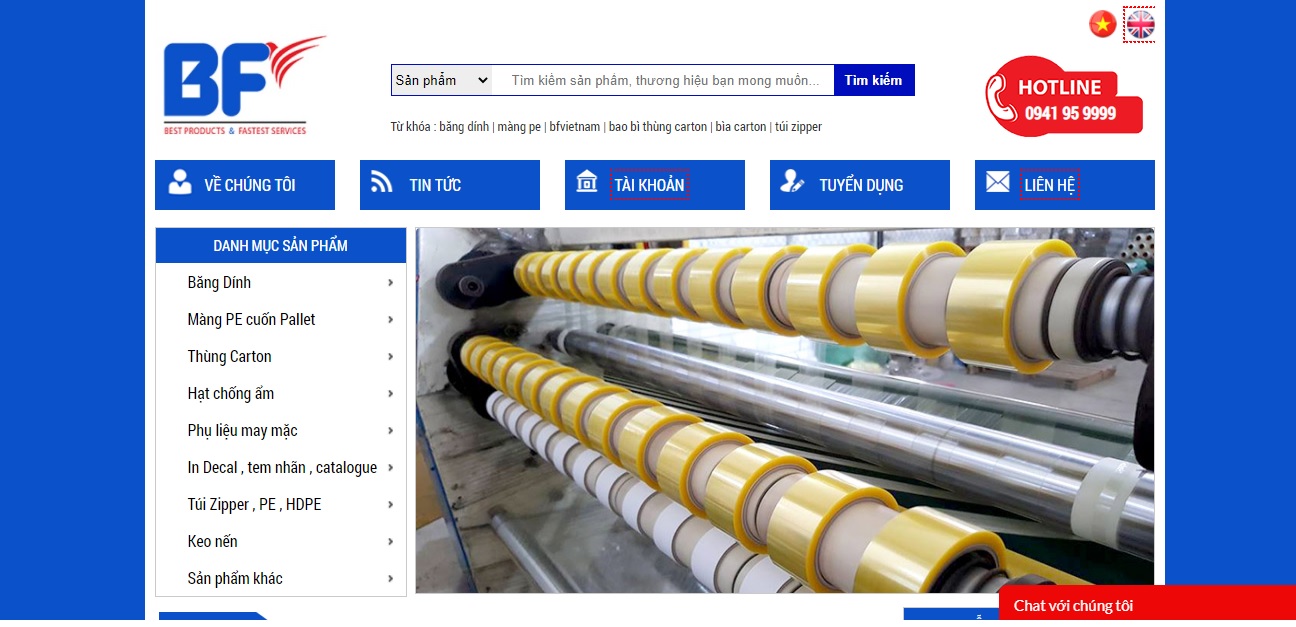 Công ty cung cấp vải và phụ liệu may mặc BF Việt Nam