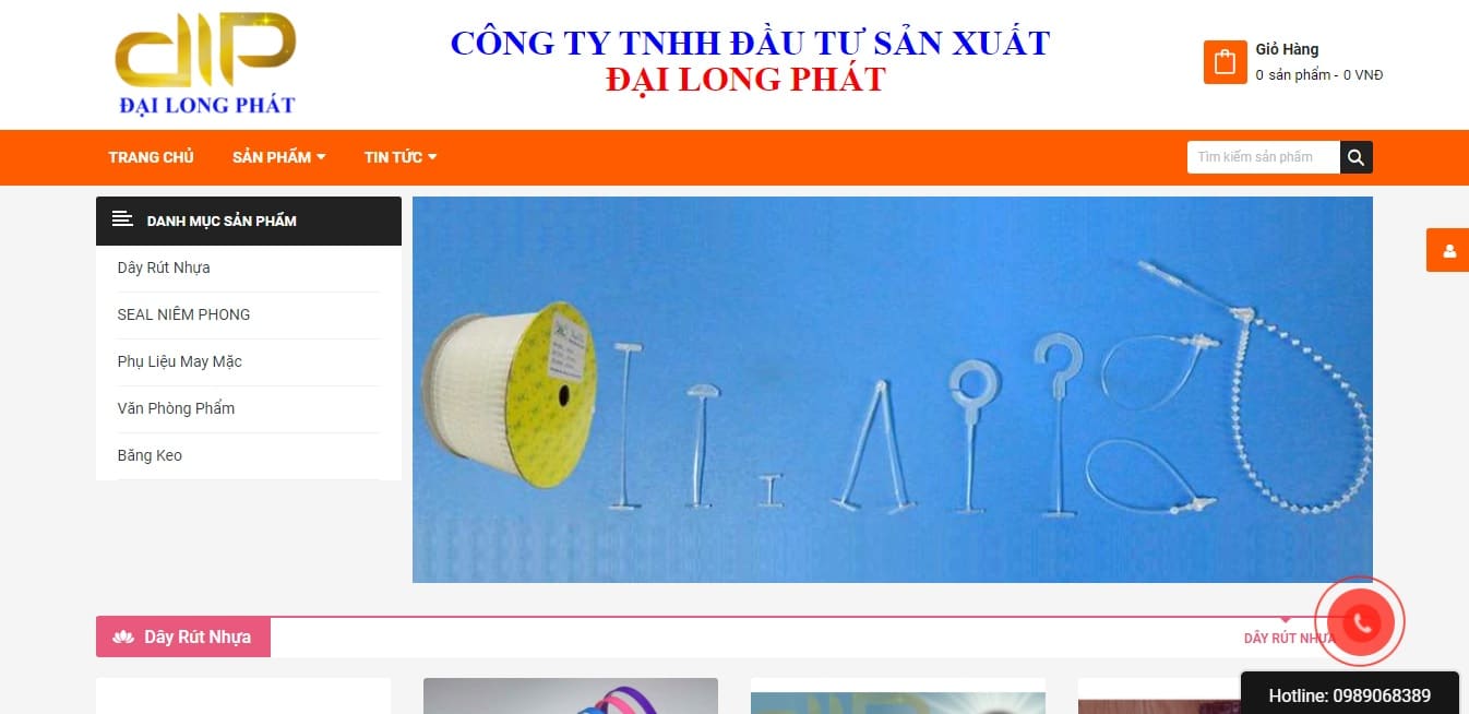 Công ty cung cấp vải và phụ liệu may mặc Đại Long Phát