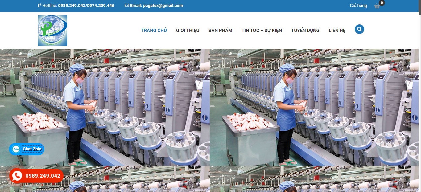 Công ty cung cấp vải và phụ liệu may mặc Thái Bình Dương