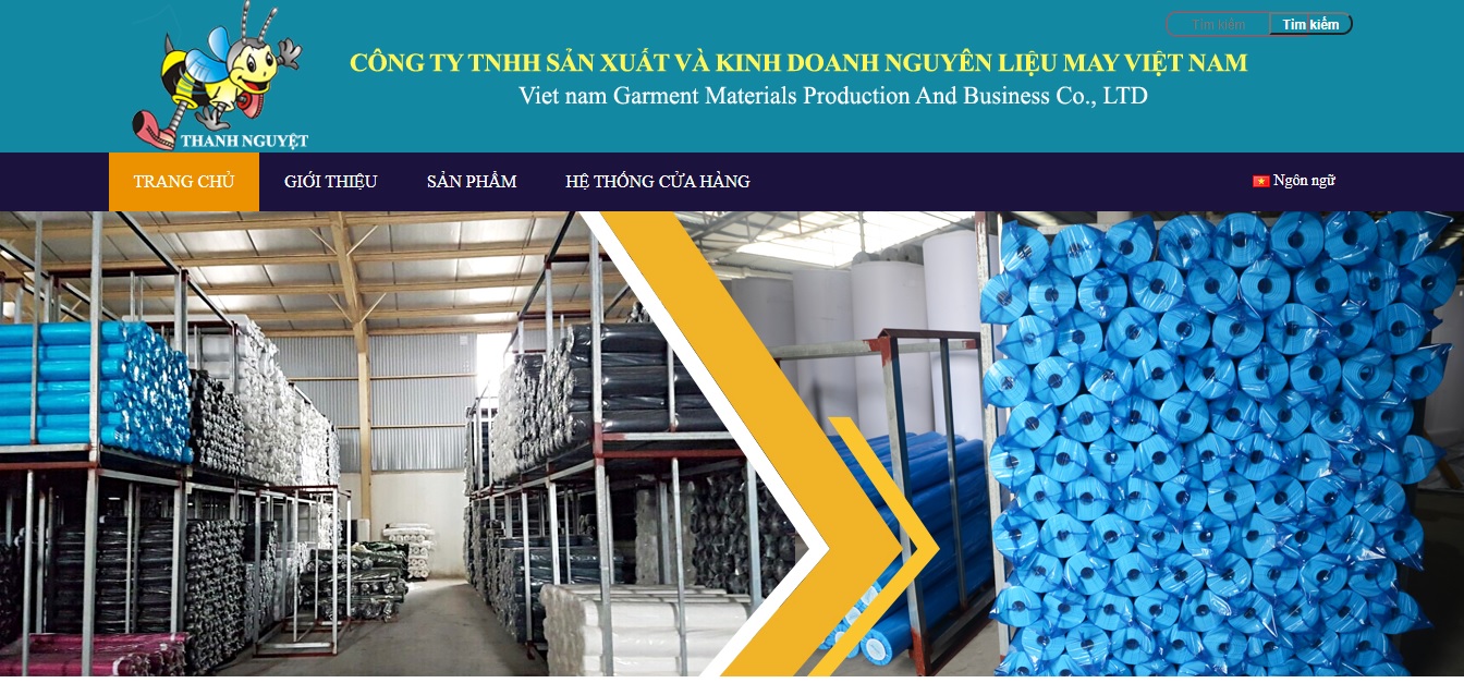 Công ty cung cấp vải và phụ liệu may mặc Việt Nam