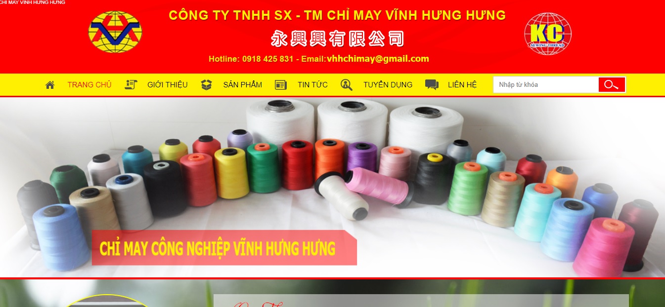 Công ty cung cấp vải và phụ liệu may mặc Vĩnh Hưng Hưng