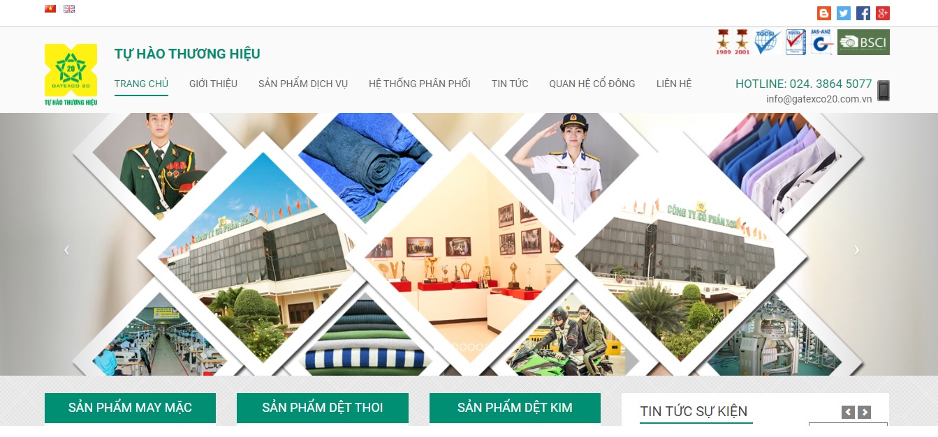 Công ty cung cấp vải và phụ liệu may mặc X20