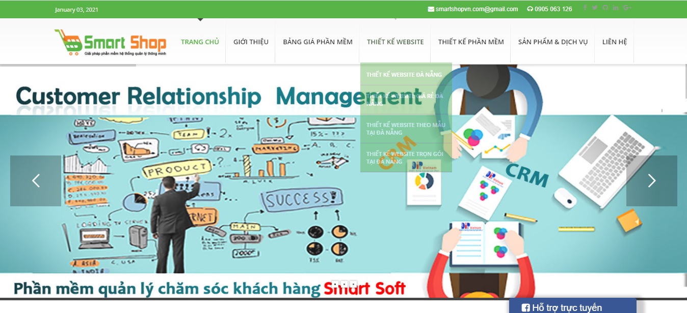 Công ty phần mềm CRM - Smartshopvn