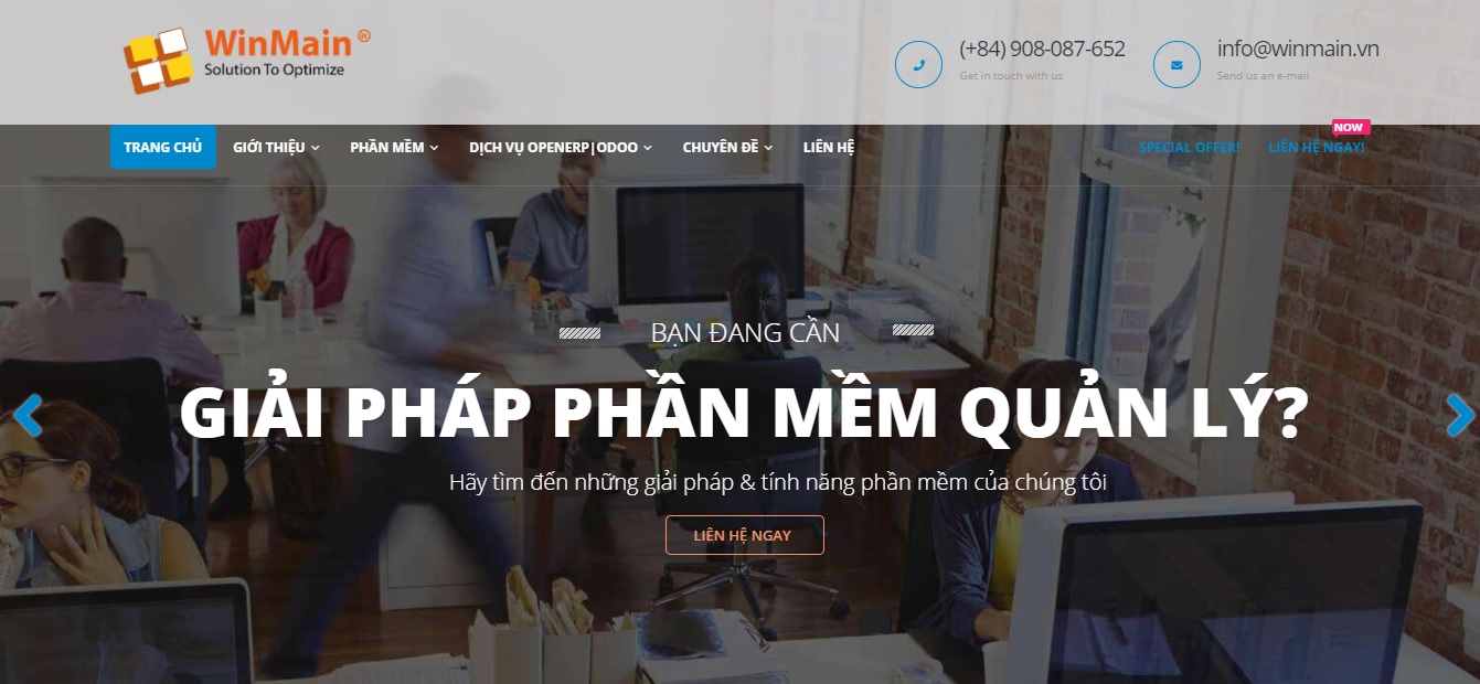 Công ty phần mềm CRM - WINMAIN