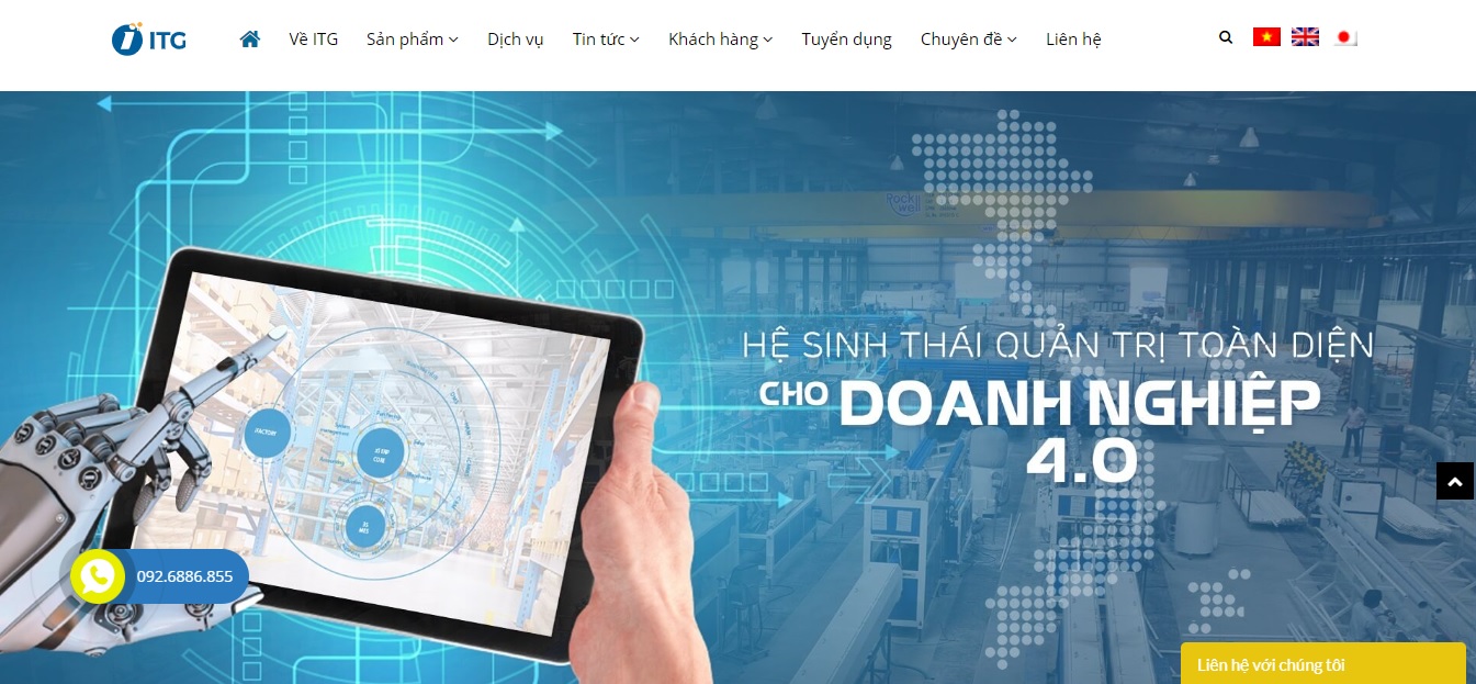 Công ty phần mềm ERP - ITG