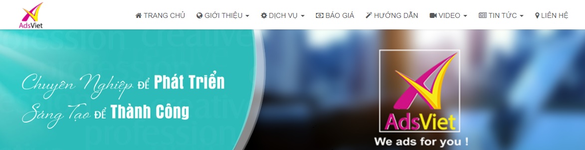 Công ty thi công bảng hiệu quảng cáo ADSVIET