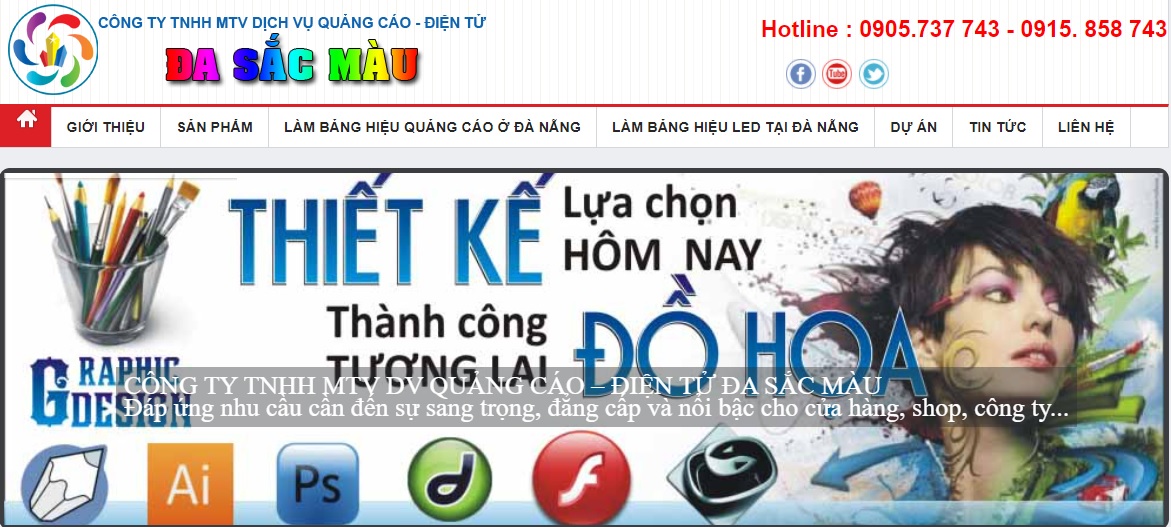 Công ty thi công bảng hiệu quảng cáo Đa Sắc Màu