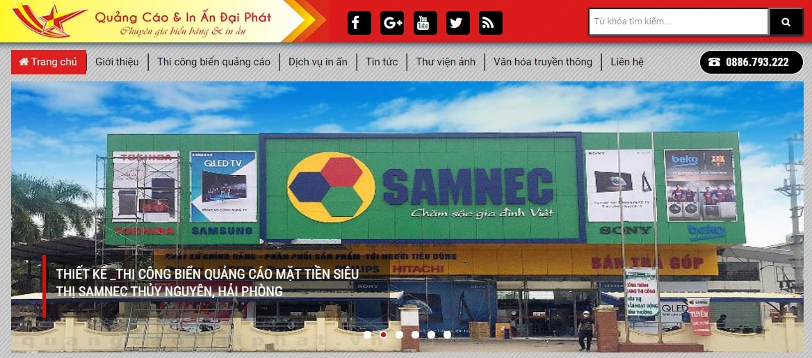 Công ty thi công bảng hiệu quảng cáo Đại Phát