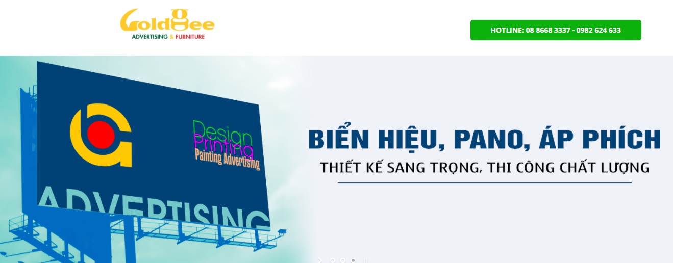 Công ty thi công bảng hiệu quảng cáo Goldbee