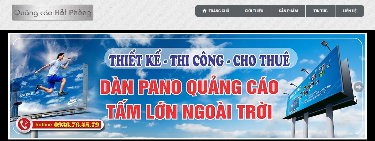 Công ty thi công bảng hiệu quảng cáo Hải Phòng