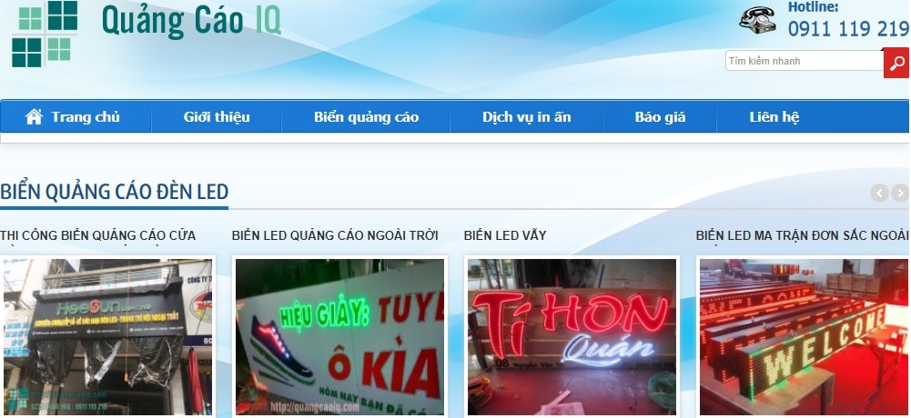 Công ty quảng cáo IQ