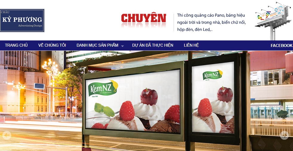 Công ty thi công bảng hiệu quảng cáo Kỳ Phương
