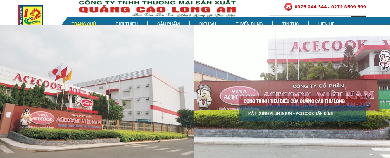 Công ty thi công bảng hiệu quảng cáo Long An