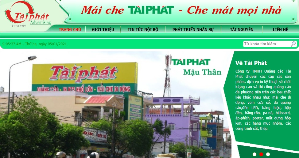 Công ty thi công bảng hiệu quảng cáo Tài Phát