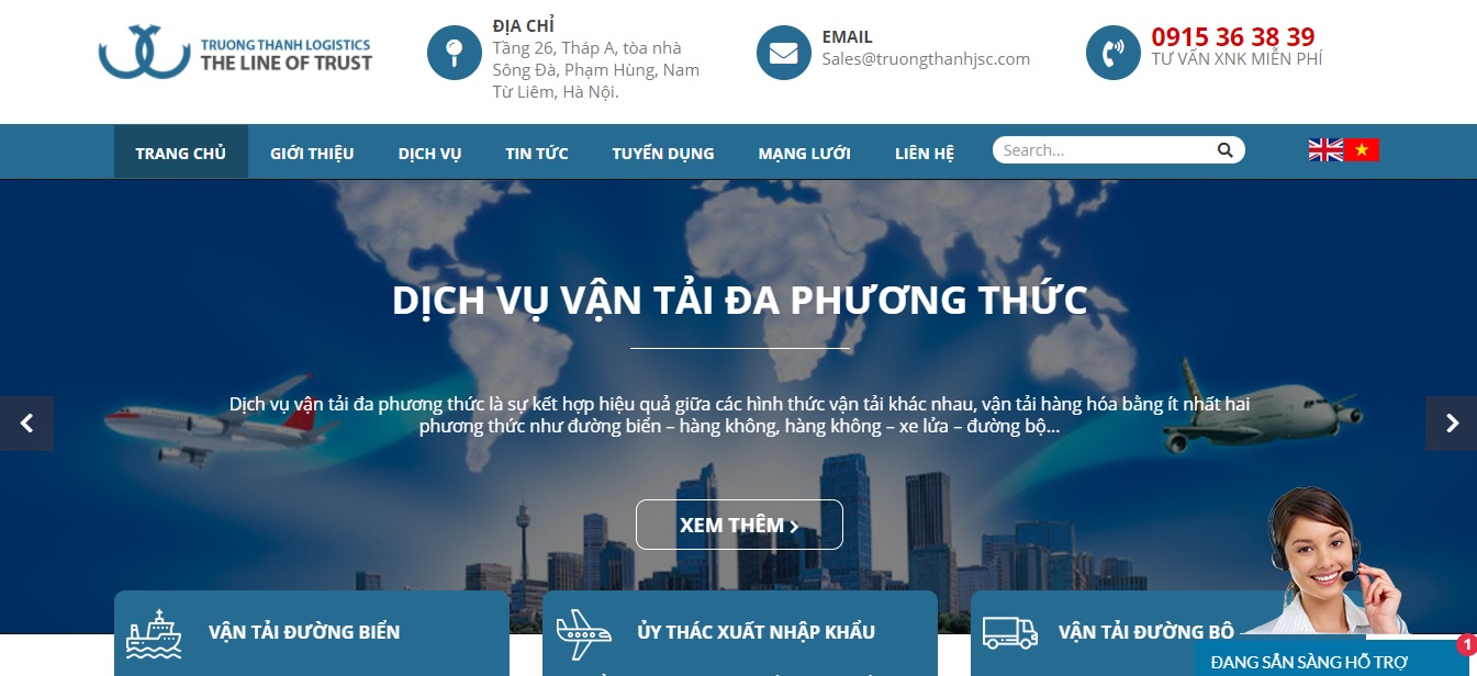Công ty vận tải Trường Thành Logistics