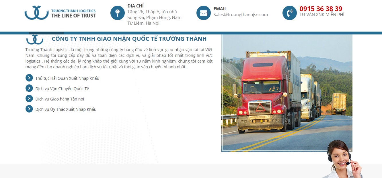 Công ty vận tải Trường Thành Logistics