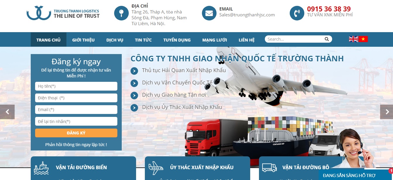 Công ty vận tải Trường Thành Logistics