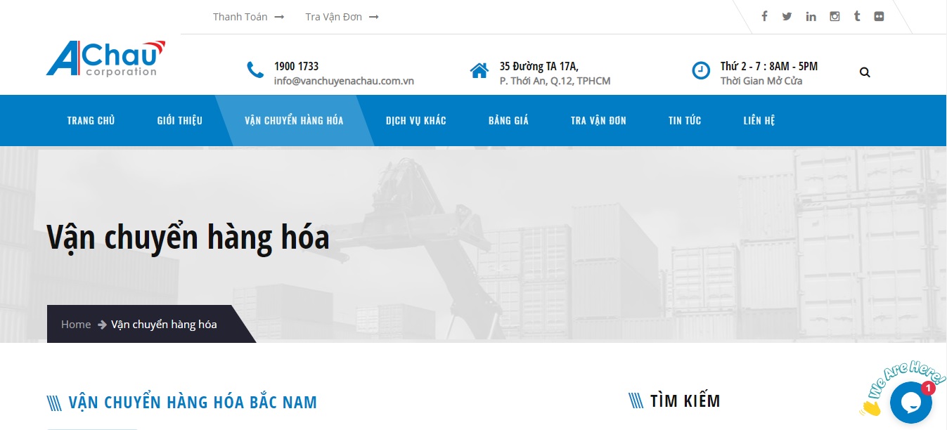 Công ty vận tải và Logistics - Á Châu