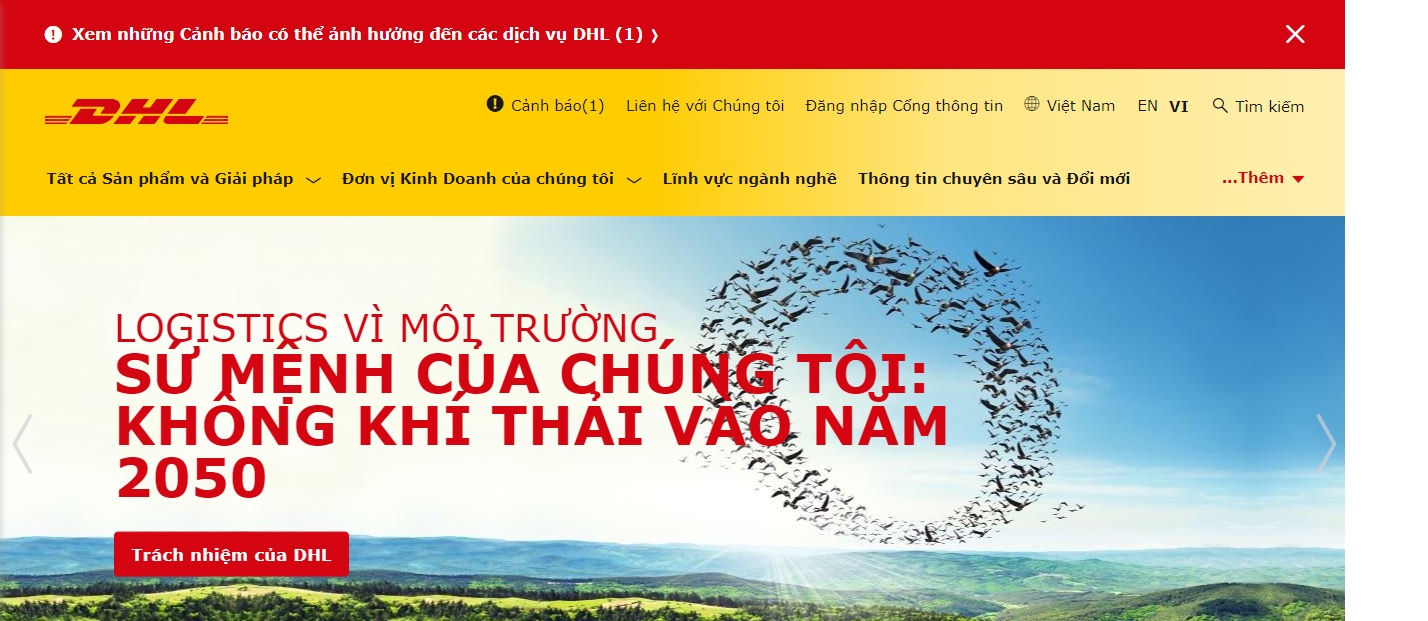 Công ty vận tải và Logistics - DHL