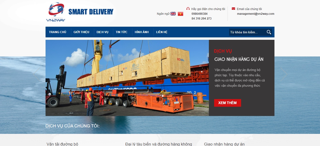 Công ty vận tải và logistics - N2WAY Logictics