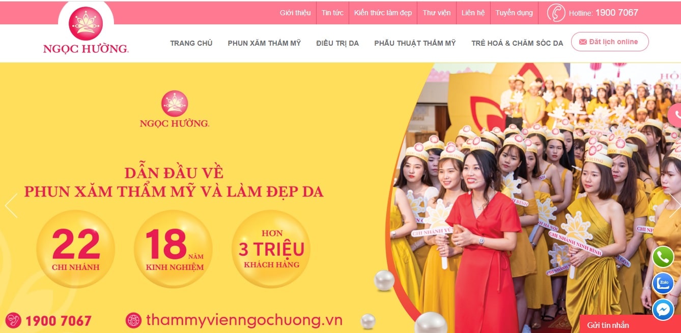 Thẩm mỹ viện Ngọc Hường