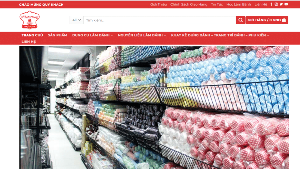 Công ty cung cấp nguyên liệu làm bánh Bakers’ Mart Nhất Hương