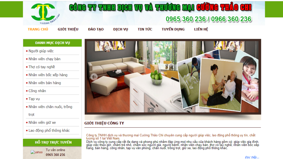 Công ty cung cấp lao động Cường Thảo Chi