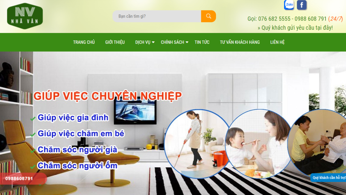Công ty cung ứng lao động Giúp Việc Nhã Vân
