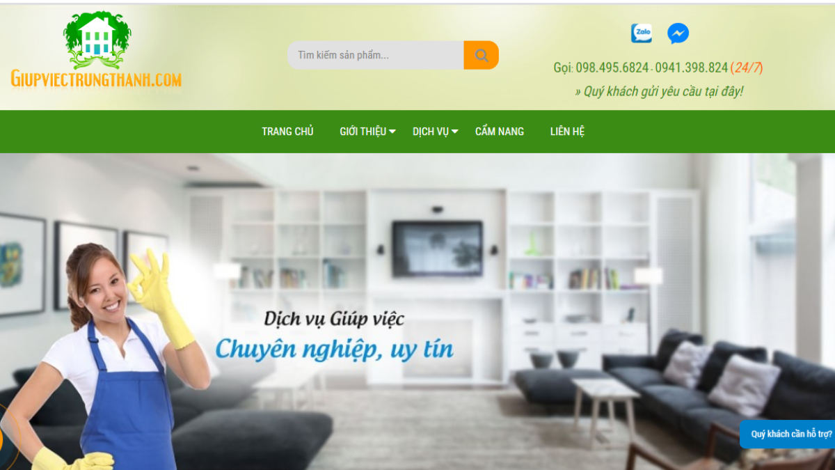 Công ty cung cấp nhân sự Giúp Việc Trung Thành