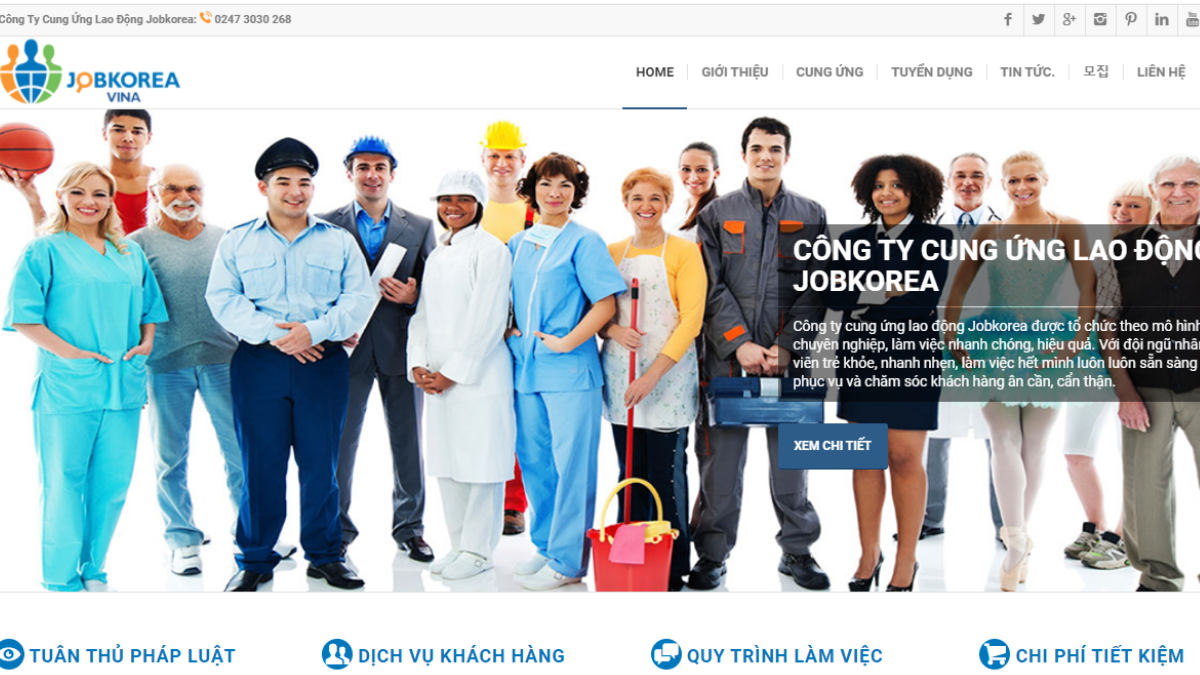 Công ty quản lý và cung ứng nhân sự JobKorea