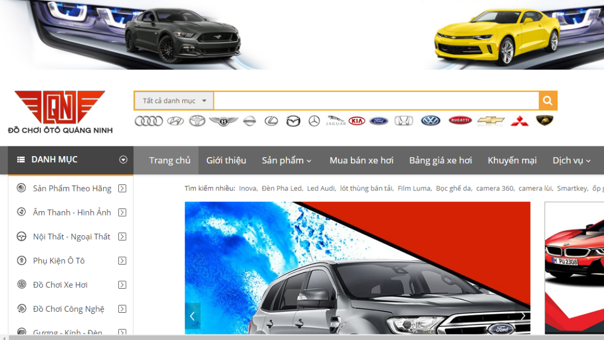 Cửa hàng bán phụ kiện đồ chơi ô tô Dochoiotoquangninh.com