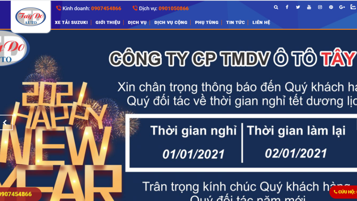Công ty phụ kiện đồ chơi Ô Tô Tây Đô