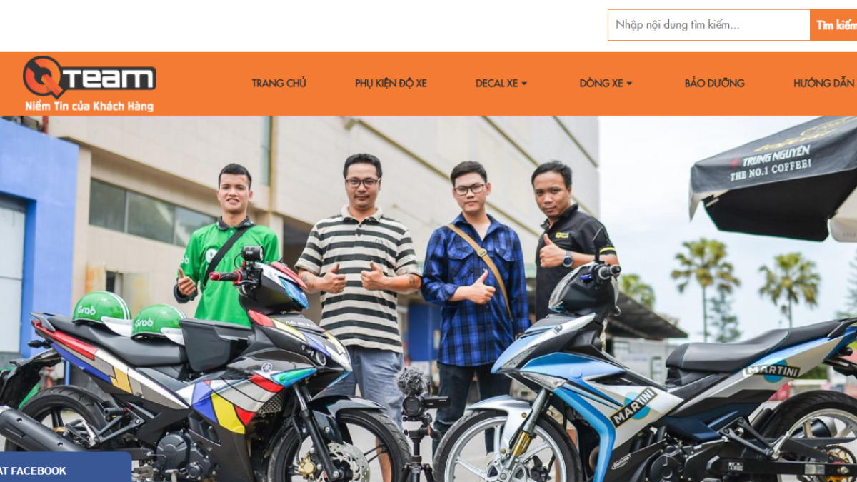 Công ty phụ tùng đồ chơi xe máy QTeam Motor