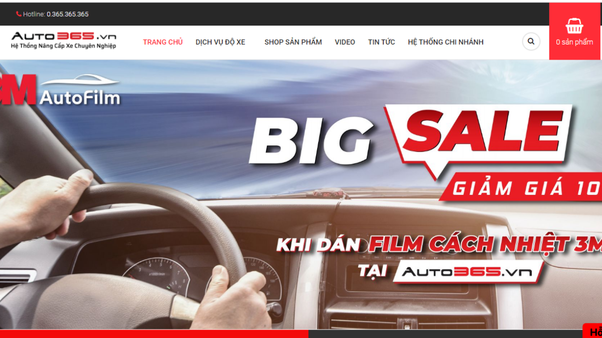 Công ty phụ tùng đồ chơi ô tô Auto365 Biên Hòa