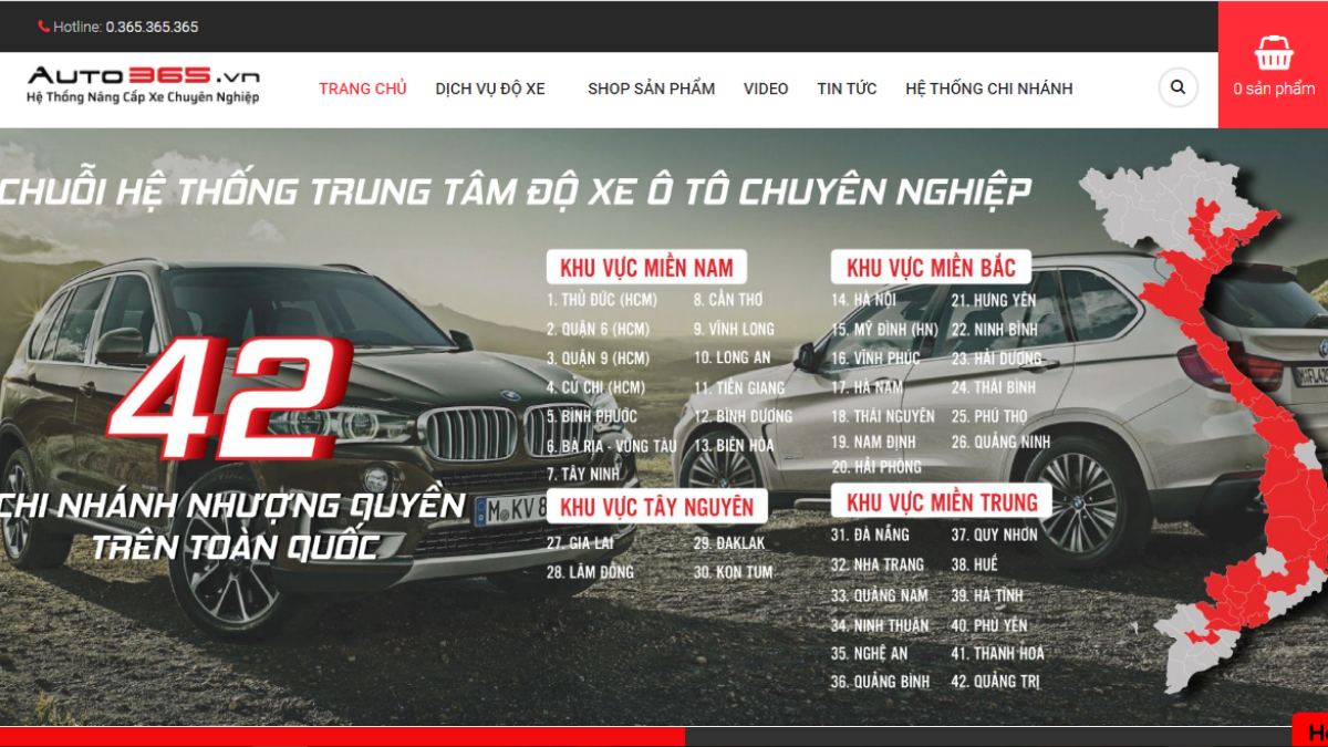 Công ty phụ tùng đồ chơi ô tô Auto365