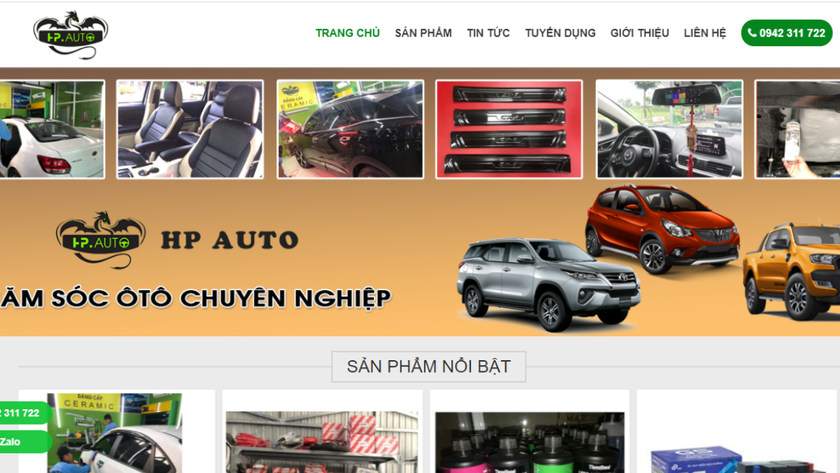 Công ty phụ tùng đồ chơi ô tô HP Auto