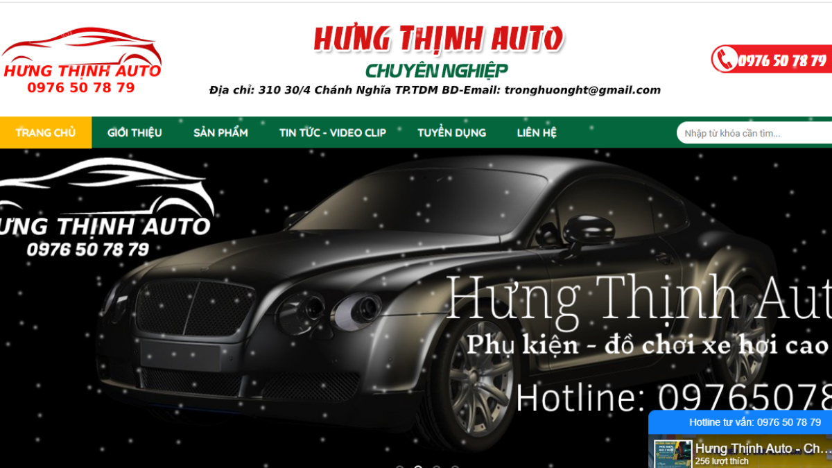 Công ty phụ tùng đồ chơi ô tô Hưng Thịnh Auto