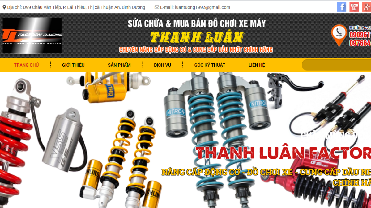 Cửa hàng phụ kiện mô tô xe máy Thành Luân Factory