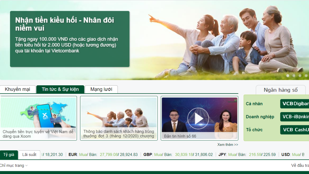 Ngân hàng Ngoại thương Việt Nam Vietcombank