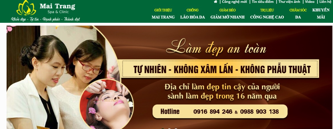 Thẩm mỹ viện Mai Trang