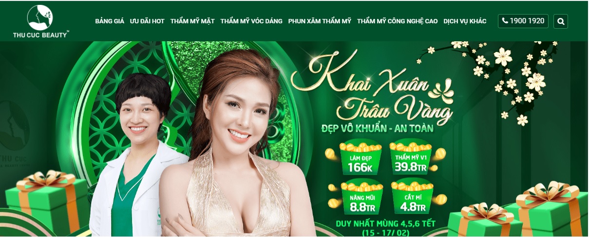 Thẩm mỹ viện Thu Cúc